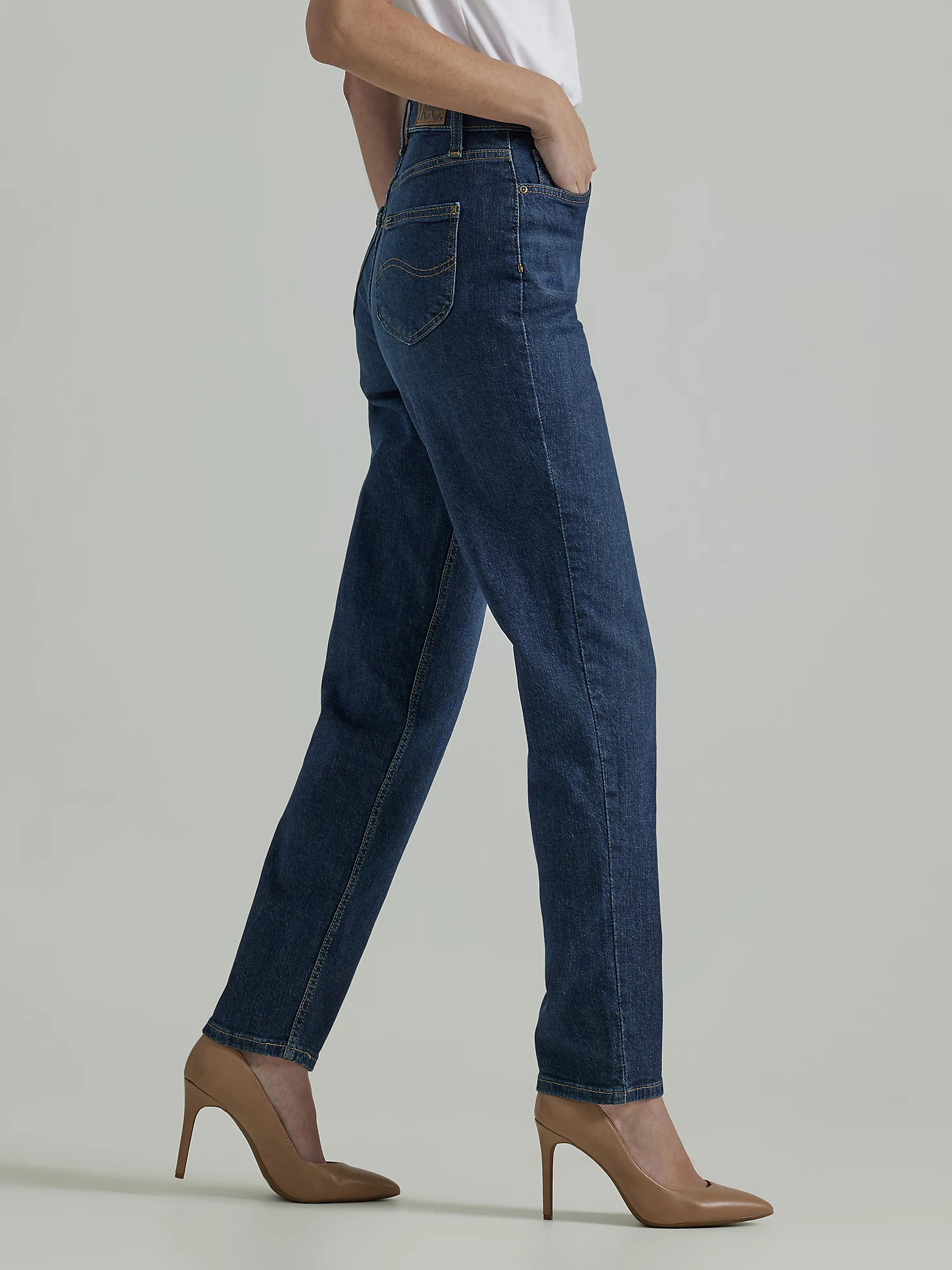 Legendary Mom Jean:One Wash:8:M | Lee Jeans