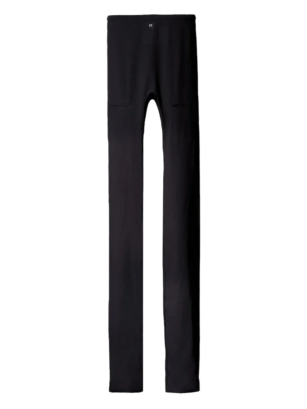 YEEZY GAP ENGINEERED BY BALENCIAGA logo-appliqué leggings - Black | Farfetch Global
