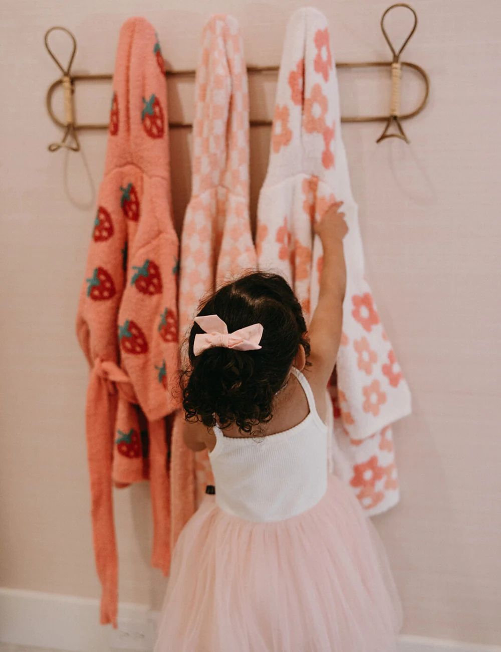 TSC x Madi Nelson: Strawberries Mama + Mini Robes | The Styled Collection