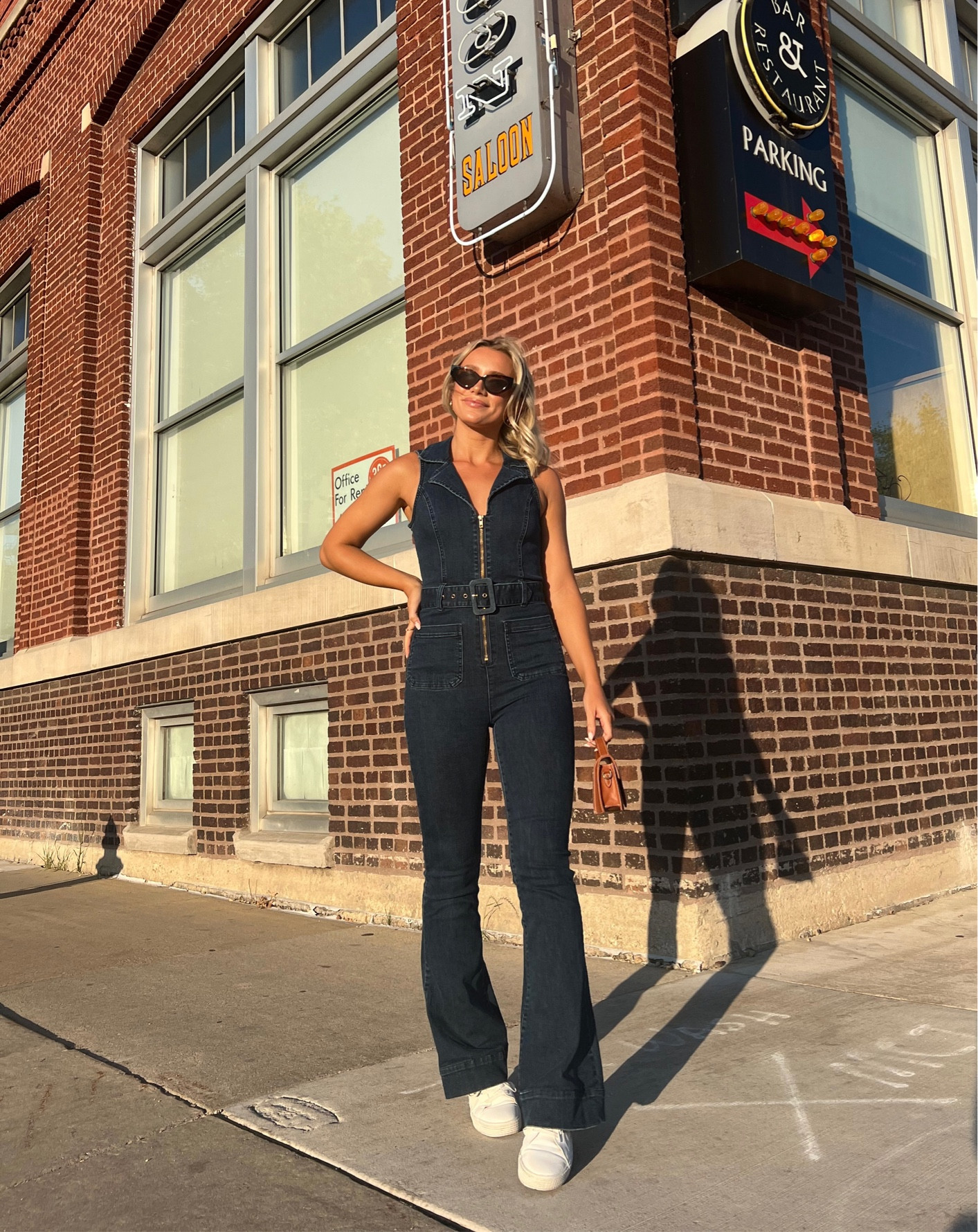 The cutest denim jumper! Perfect for a country concert or wearing to a BBQ! 

#LTKstyletip