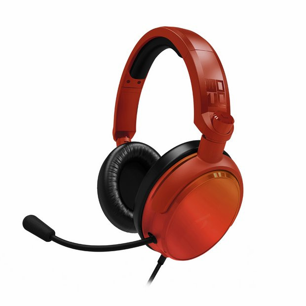 Buy STEALTH C6-100 Gaming Headset STRIKE - Orange & Red | Gaming headsets | Argos | argos.co.uk