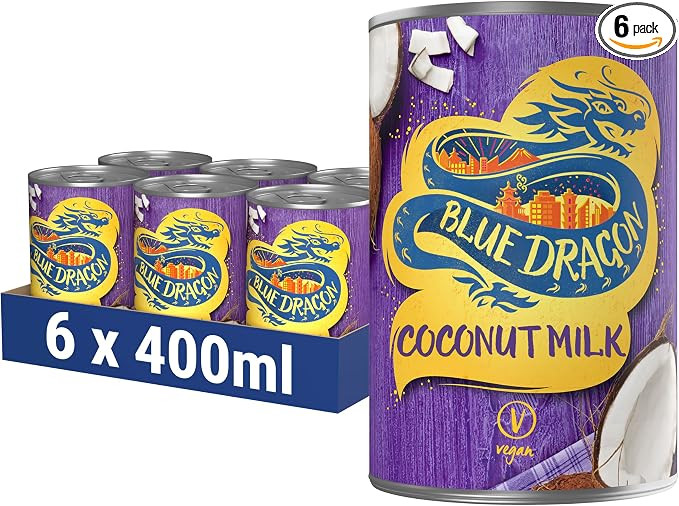 Blue Dragon Coconut Milk 400ml | 6 pack | Rich & Creamy | Stir Into Curries, Soups & Sauces | Sui... | Amazon (UK)