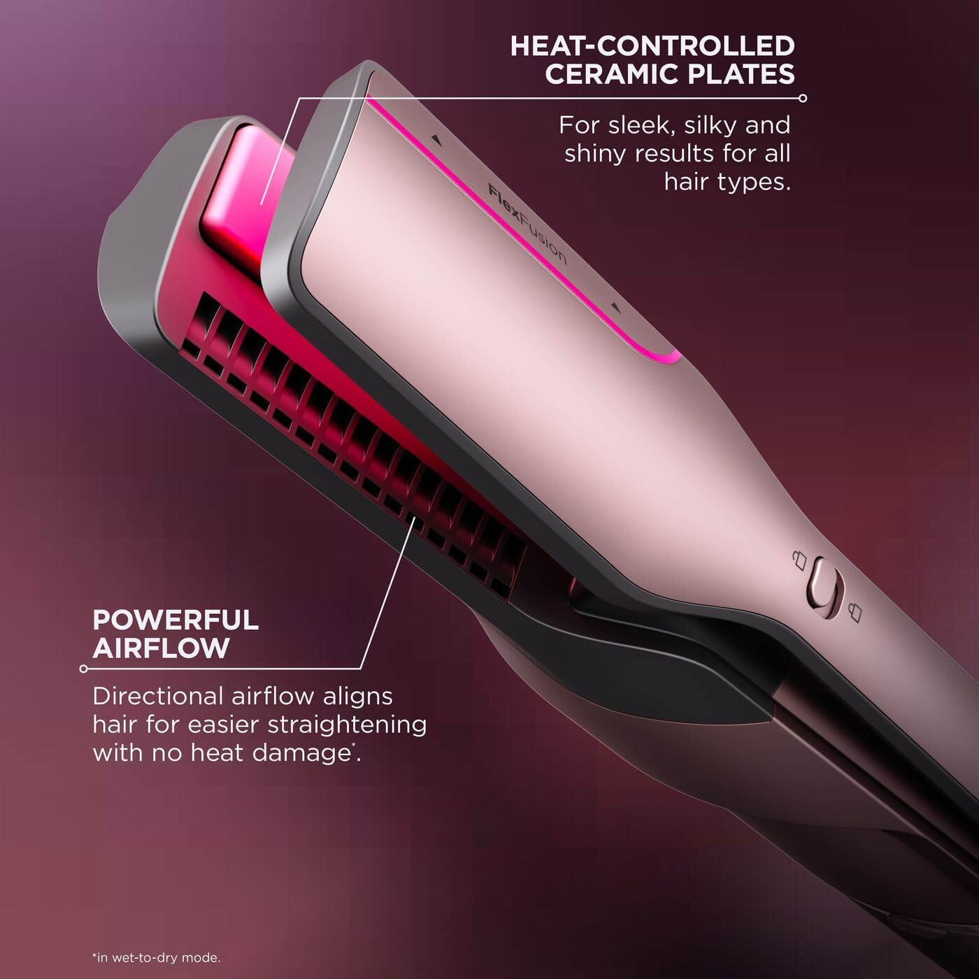 Shark FlexFusion Multi-Styler and Hair Straightener, Hot Air Styler and Blow Dryer with Ceramic P... | Amazon (UK)