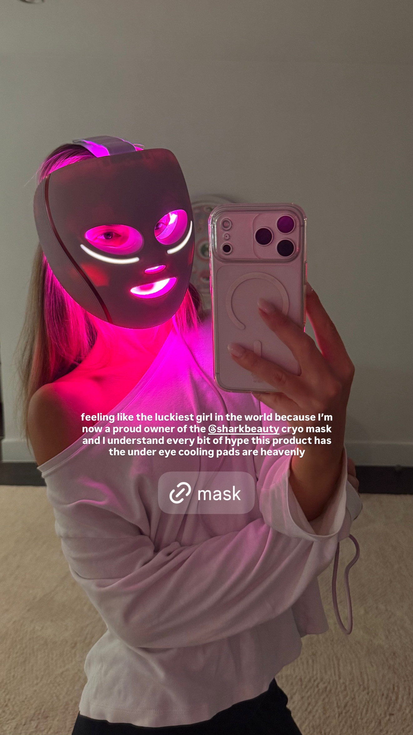 Love my LED mask! 

 #LTKBeauty