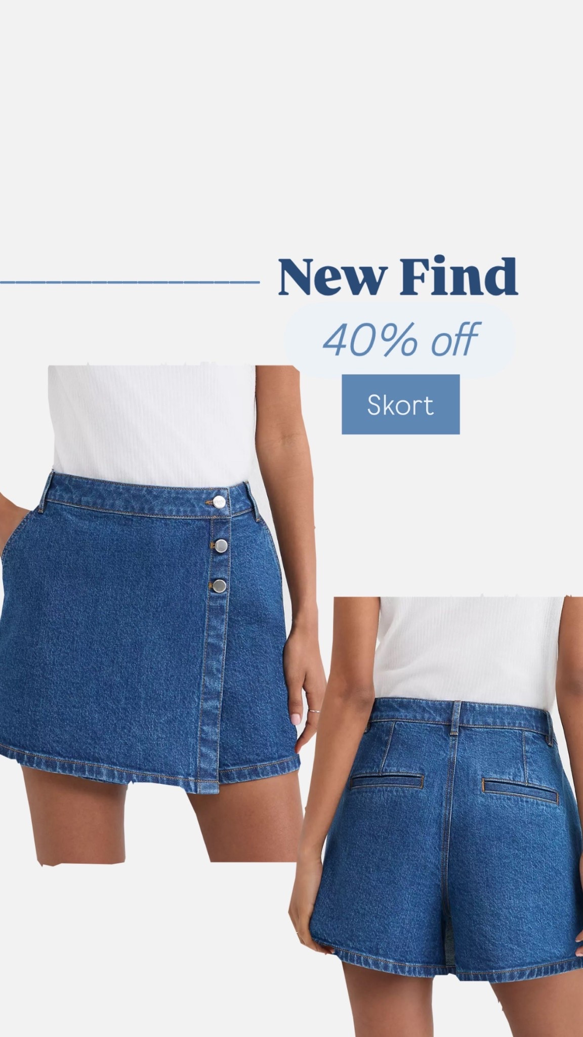 40% off all 

Tall size skort and dresses 

#LTKSaleAlert #LTKTall #LTKSeasonal