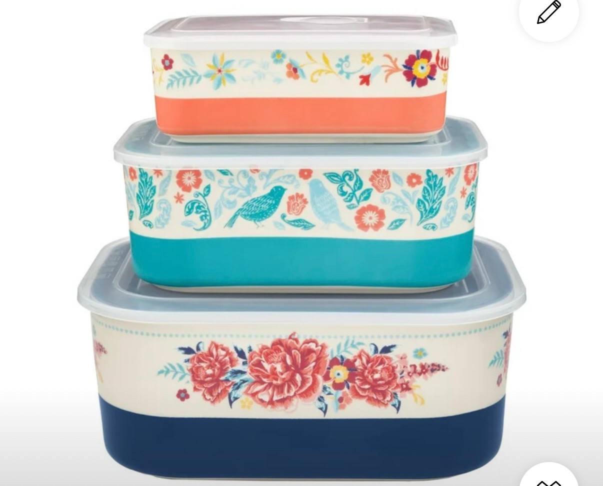 Floral Tupperware @walmart @home @kitchen #home #kitchen #Tupperware 

#LTKHome #LTKFindsUnder50 #LTKStyleTip