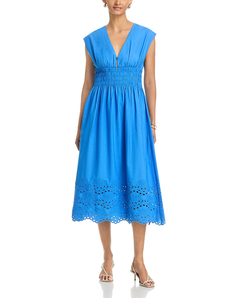 Rails Roxanne Smocked Waist Midi Dress | Bloomingdale's (US)