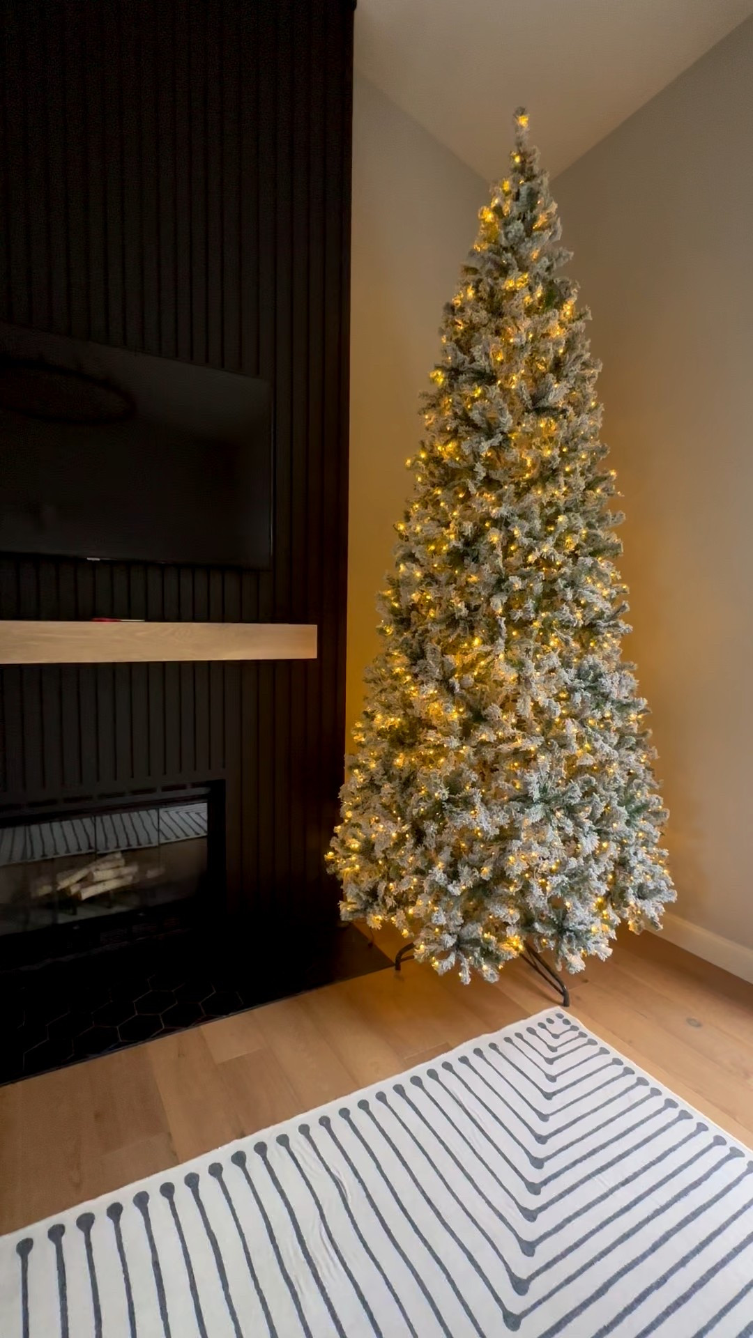 12 foot pre lit tree on sale! Flocked and has both colored and white lights. 

#LTKSaleAlert #LTKGiftGuide #LTKHoliday