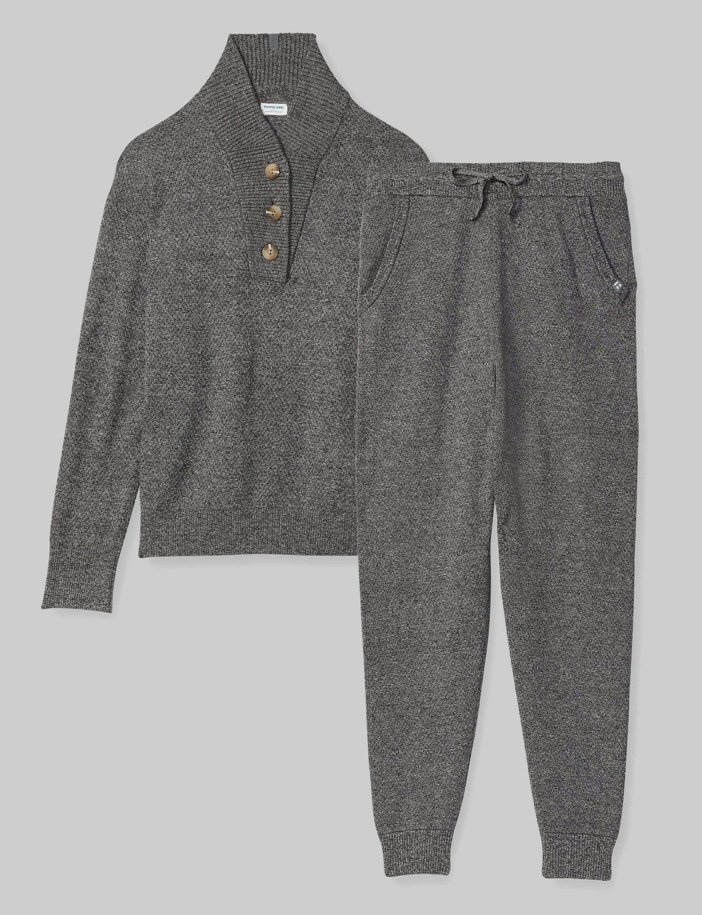 Women's Sweater Lounge Henley & Jogger Set | Tommy John