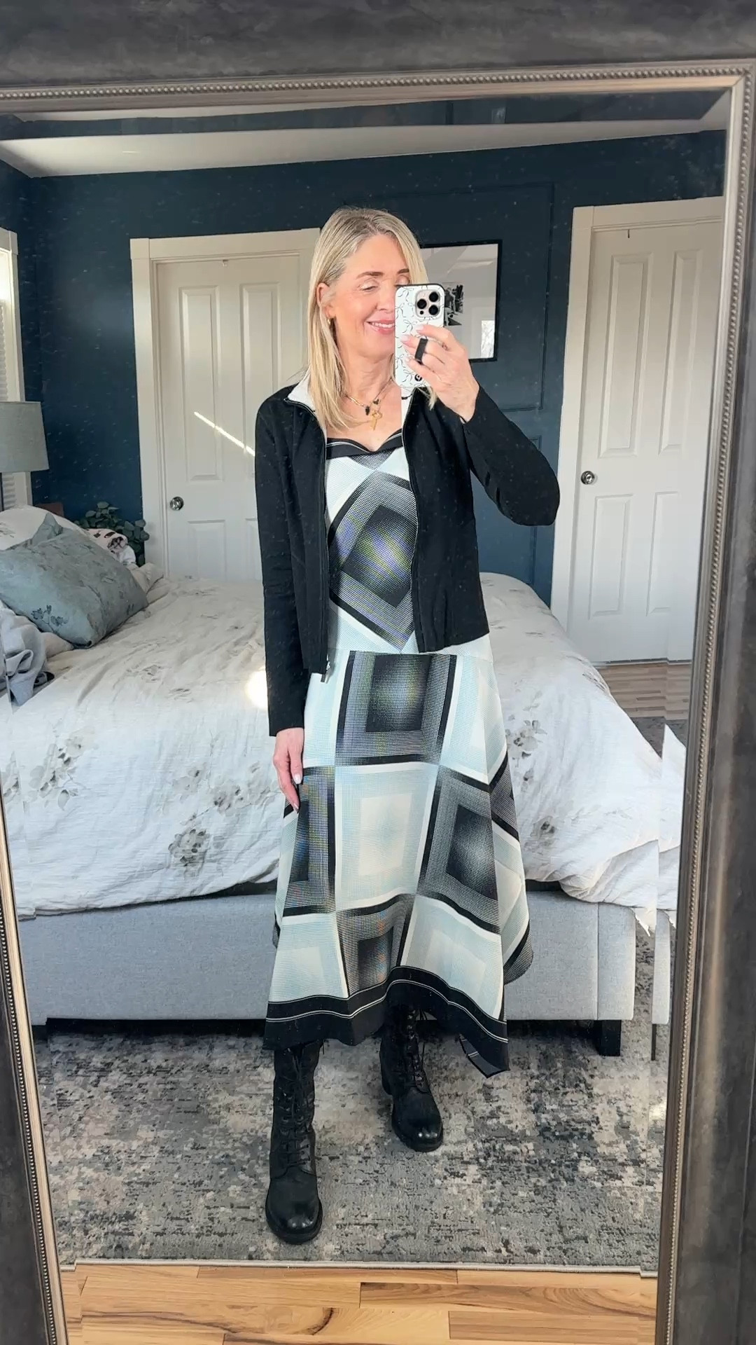 This gorgeous handkerchief hem
dress from Lysse New York fits like a dream and runs true to size. Wearing XS. Reversible cashmere zip sweater size S. Super versatile to transition to spring and summer. Just swap out your footwear.

Valentines outfit women, Valentines Day outfit women, fashion over 40, date night looks, date night outfit, sundress, outfit ideas for womenn

#LTKootd #LTKValentine #LTKgrwm