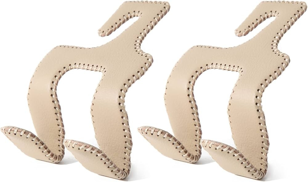 AMVOYOA 【2021 Upgraded】 Car Purse Hook, 2 in 1 Car Seat Headrest Hooks Durable Hanger Storage... | Amazon (US)