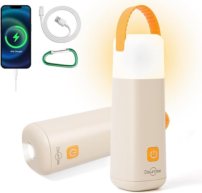 LED Camping Lantern ,3200mAh Rechargeable Battery Up to 350H Running Time Tent Light,430LM 4 Mode... | Amazon (US)