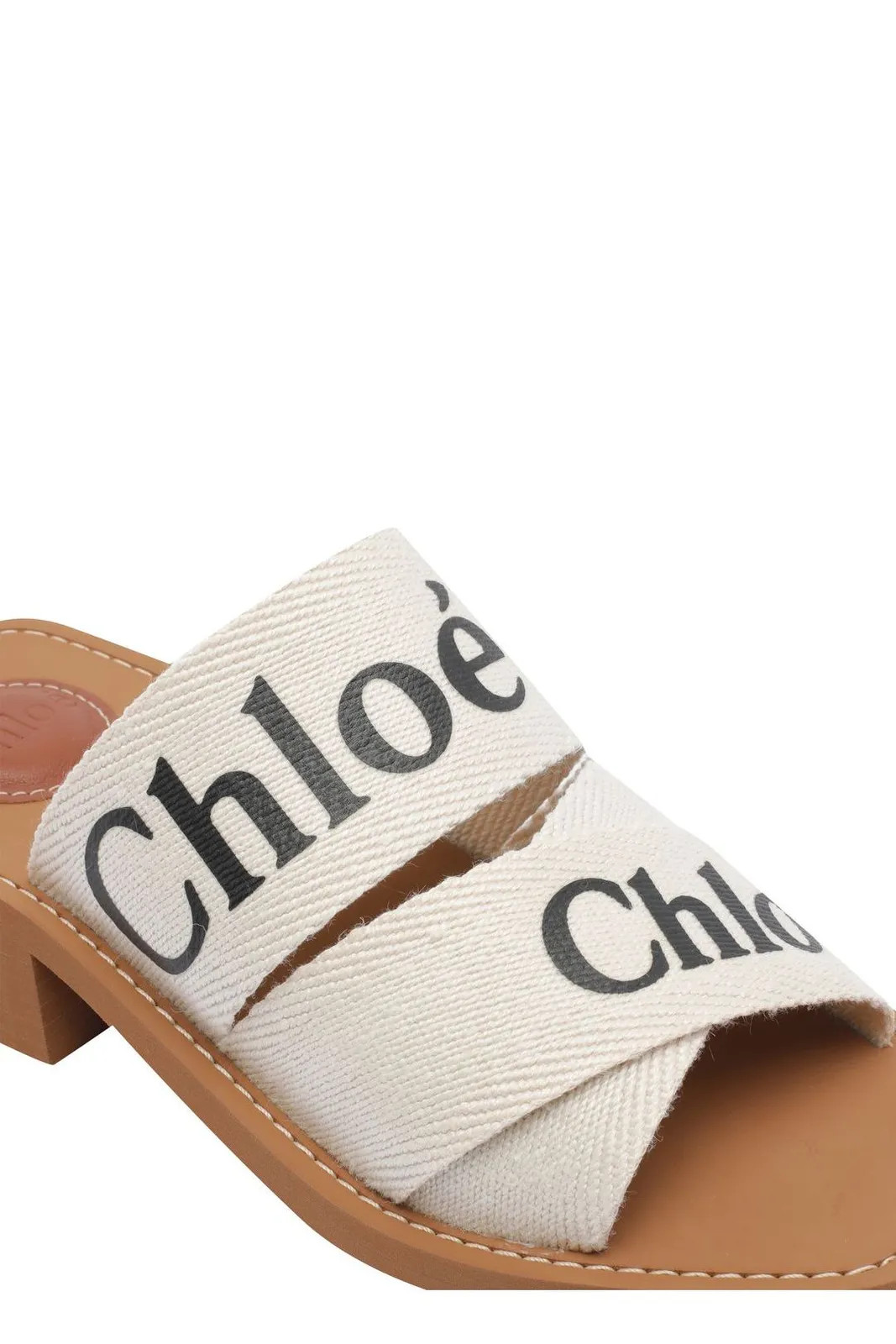 Chlo\u00e9 Woody Heeled Mules | Cettire Global