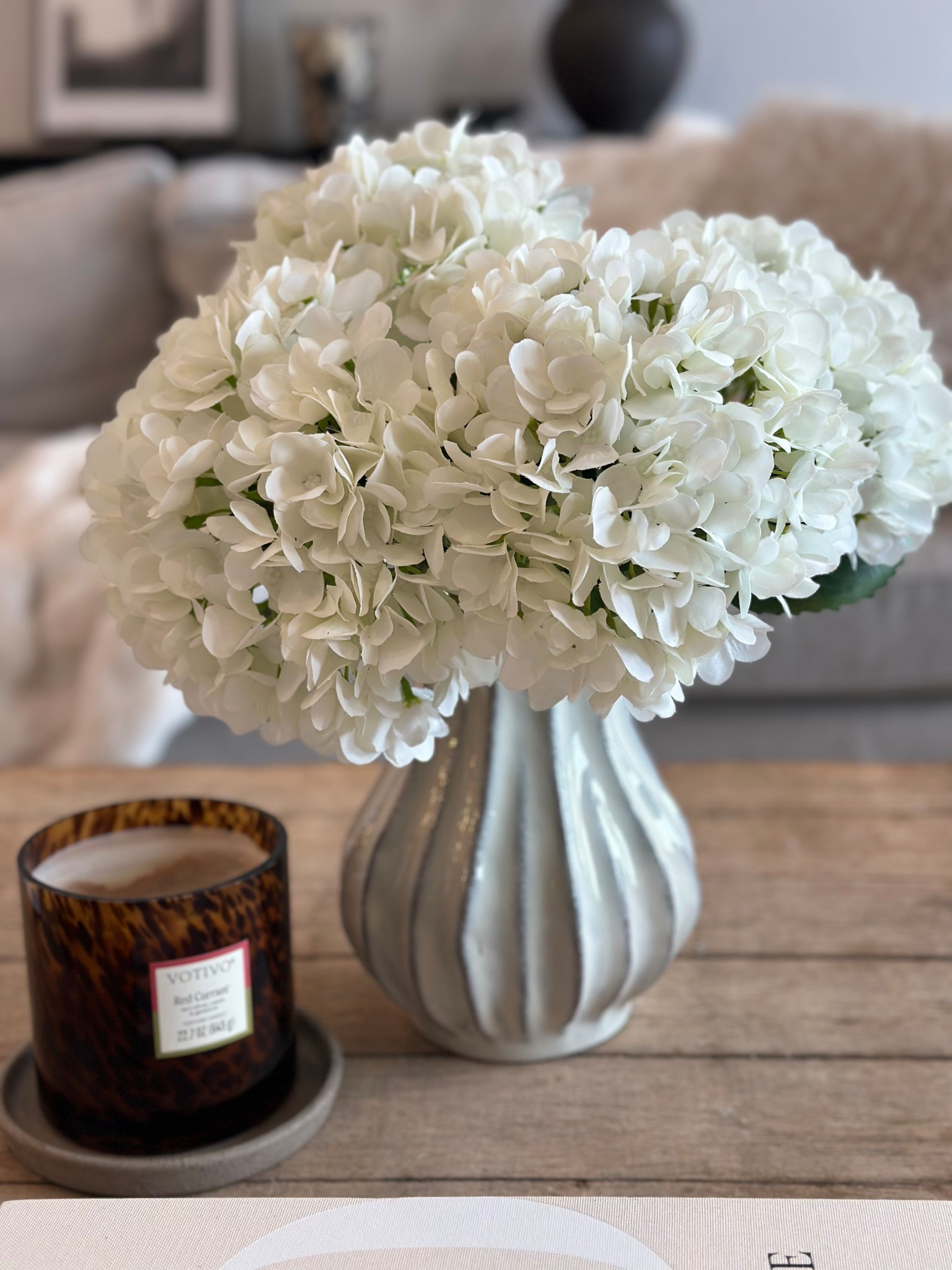 The prettiest faux hydrangeas 

#LTKSeasonal #LTKHome