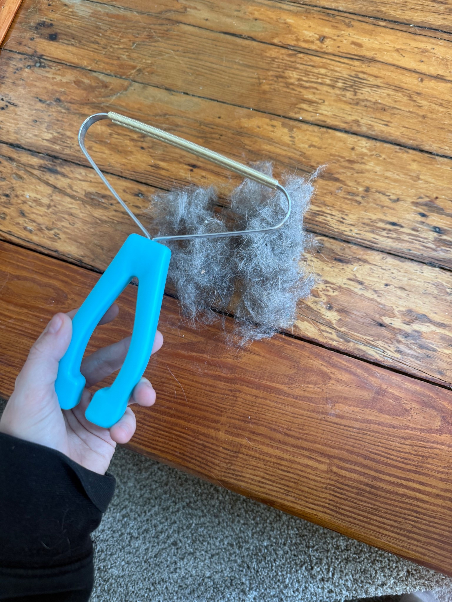 this scraper has been my new favorite cleaning tool. gets so much animal hair off my steps/ carpet that the vacuum can’t 

#LTKHome