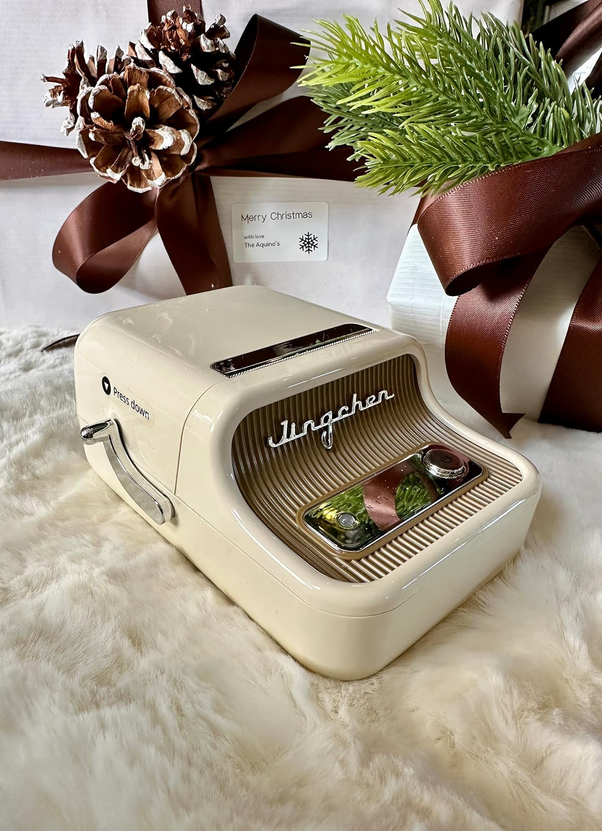 Love this label maker and love the vintage look! NIIMBOT b12 home label printer, gift idea, stocking stuffer, organization hack | Amazon (US)