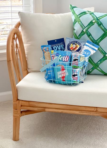 Easy Blue Easter Basket Idea ⤵️

If you’re still looking for last minute Easter Basket ideas that aren’t all candy - this aesthetically pleasing blue snack themed basket that I made for my husband came in just under $30 💙

This Easter basket would be great for a son, boyfriend, husband, teen, college student, neighbor or as a hostess gift or welcome basket for out of town guests ✨

#LTKhome #LTKGiftGuide #LTKunder50