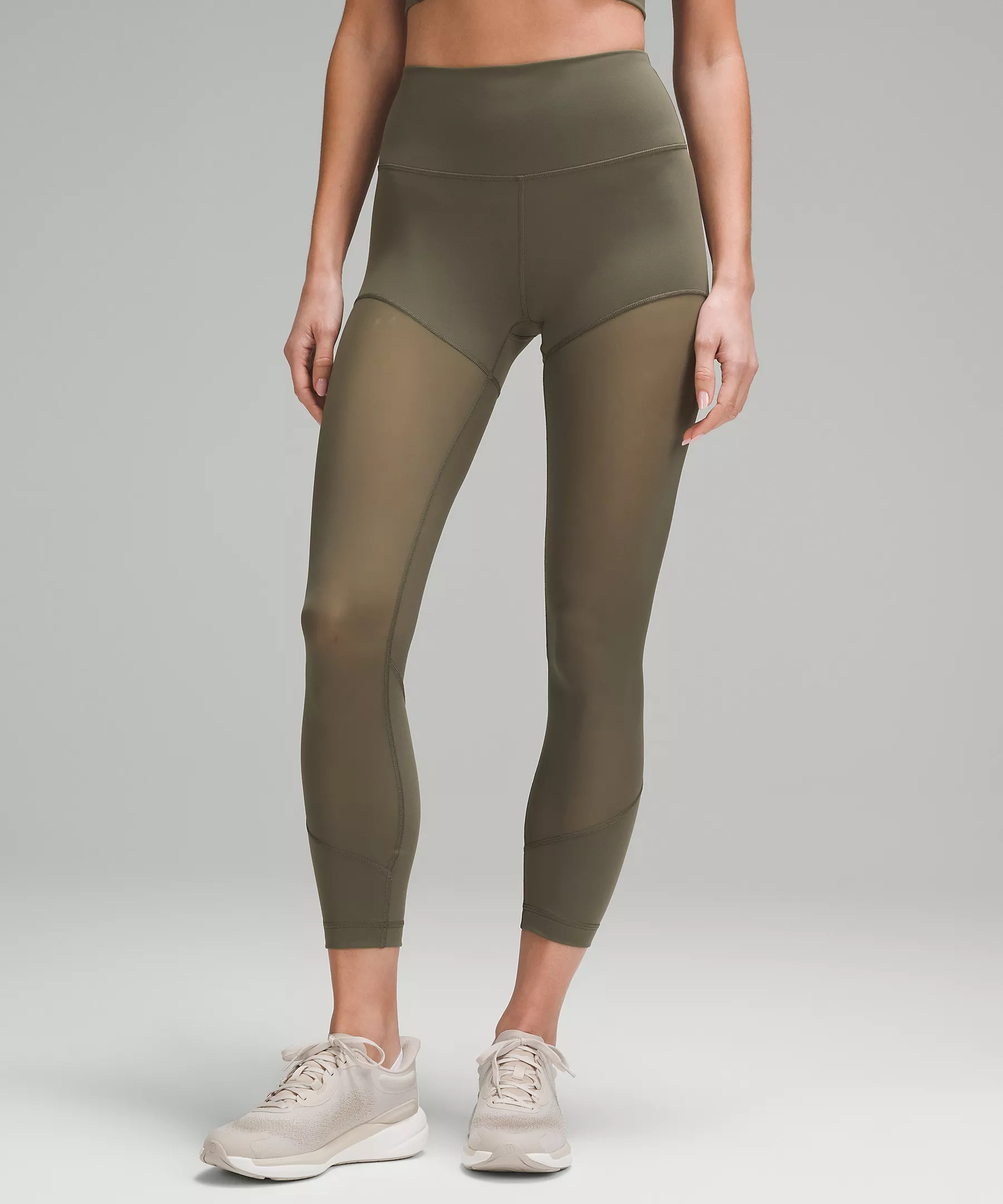 Wunder Train Mesh High-Rise Tight 25" | Lululemon (US)