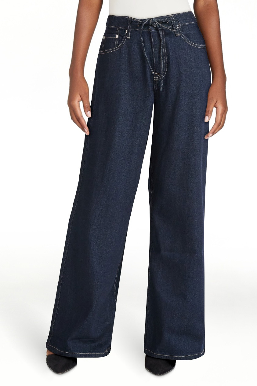 Scoop Women’s and Women's Plus Relaxed Low Slung Jeans, Sizes 0-28 Plus | Walmart (US)