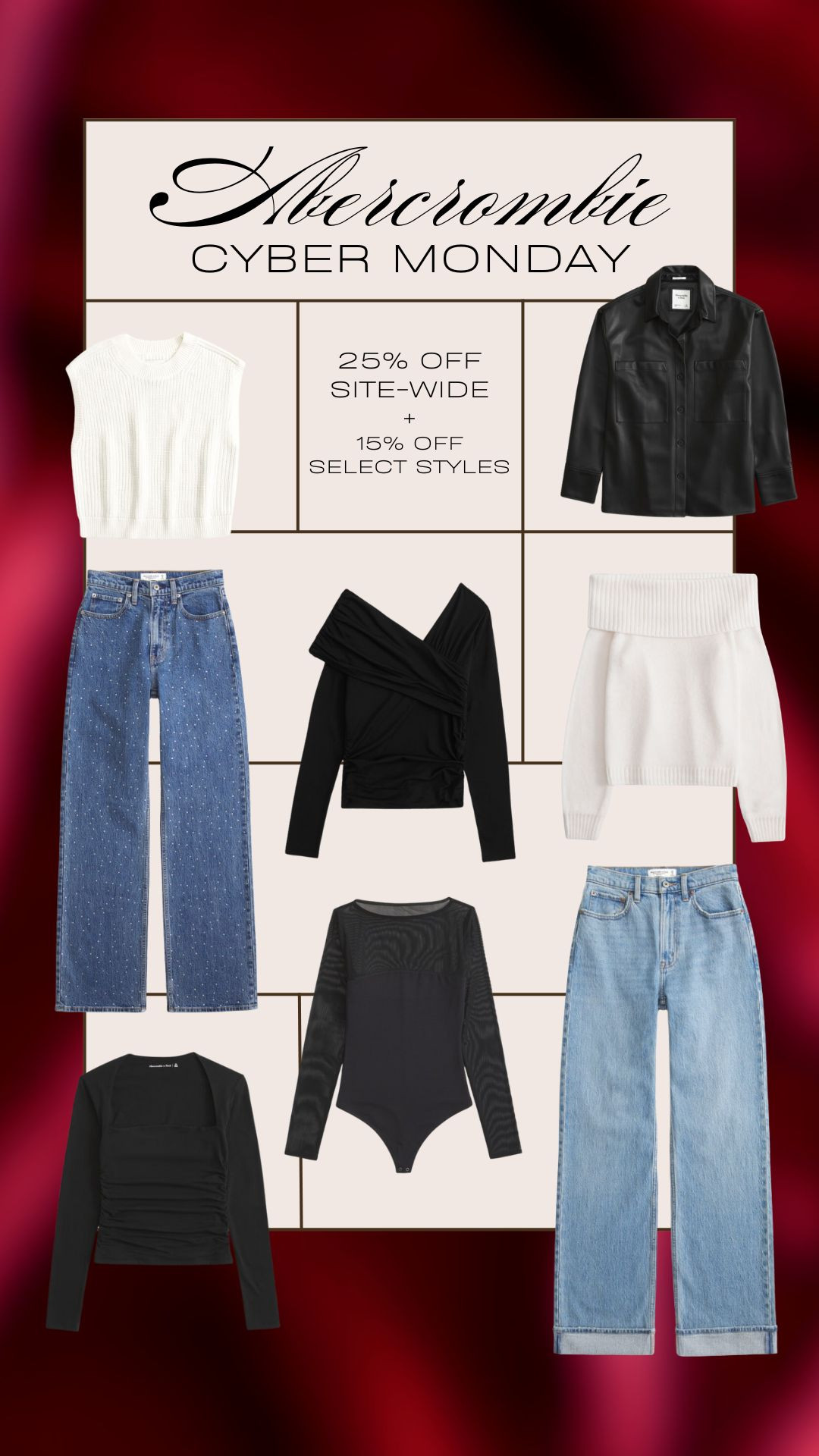 Casual Winter Outfits


Code: BLAMEITONDEDE for an extra 15% off!

Abercrombie Cyber Monday Sale! 
@abercrombie #abercrombiepartner
 #LTKCyberWeek 

#LTKSaleAlert #LTKFindsUnder100