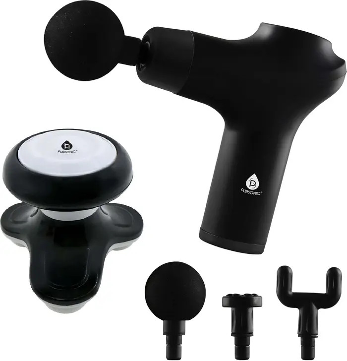 PURSONIC Muscle Recovery & Relaxation Power Duo Massage Gun & Handheld Electric Sport Massager | ... | Nordstrom