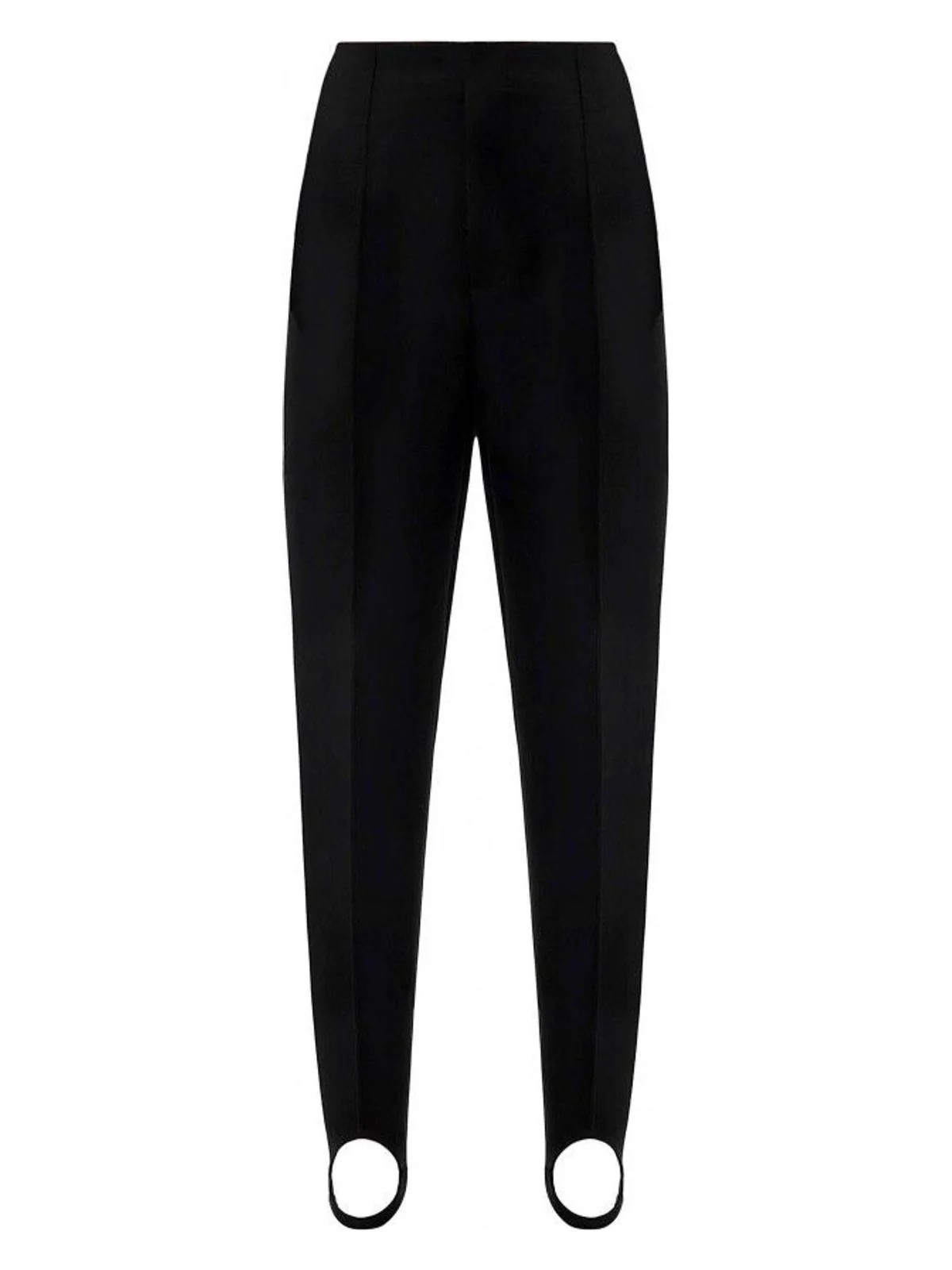 Bottega Veneta Women's Stirrup Pants in Black | Size 42 | 736493V3F90 | LOZURI