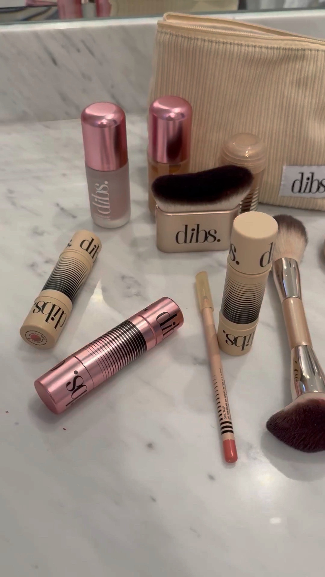 

Here are the shades I wear in my fave DIBS products:

Desert Island Duo - Spill the tea/full deets and Vacay vibes/out of office 
Glowtour Duo - Starlit
Duet Baked Bronzer - Caramel cappuccino or Vanilla latte 
Status Stick - high road highlight
Duet Baked Blush - spice gal
Love beam Perfector  - love triangle and the one 
Love beam setting spray 

#LTKFindsUnder100 #LTKmomlife #LTKSaleAlert #LTKOver40 #LTKCyberWeek #LTKBeauty