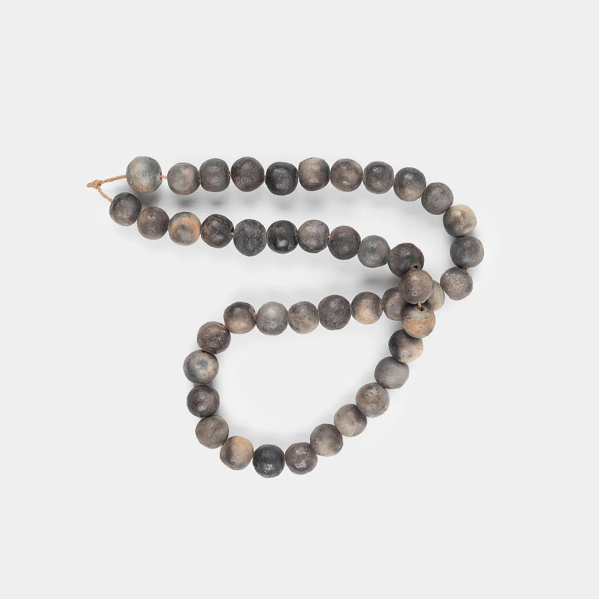 Sejnane Ceramic Beads Light Gray | Amber Interiors