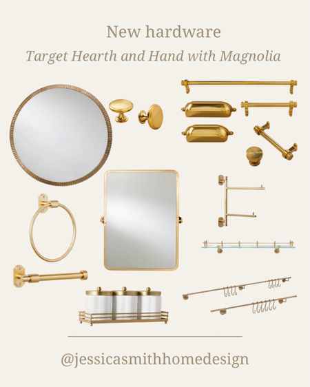 New brass hardware from Target! Obsessed with these pieces  

#LTKhome