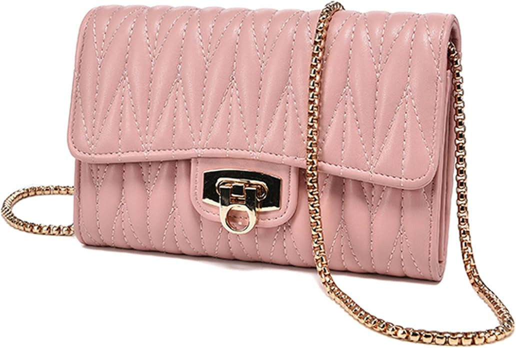 Stylish Small Crossbody Bag for women - Compact Phone Bag & Wallet, Lightweight & Perfect for Wor... | Amazon (US)