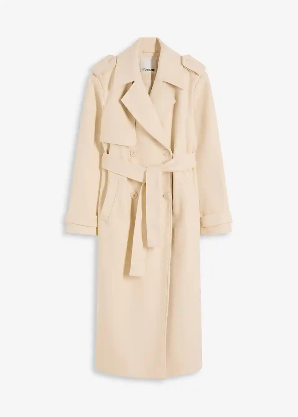 Trenchcoat in Wolloptik | Bonprix DE