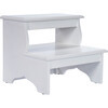 Melrose Step Stool, White | Maisonette