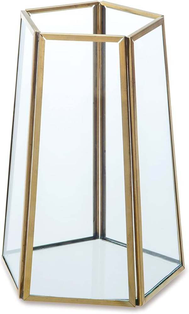 POSH Living 22698 Frame Flower Base, Solid, Clear, Size: Approx. W 4.5 x D 4.3 x H 6.5 inches (11... | Amazon (US)