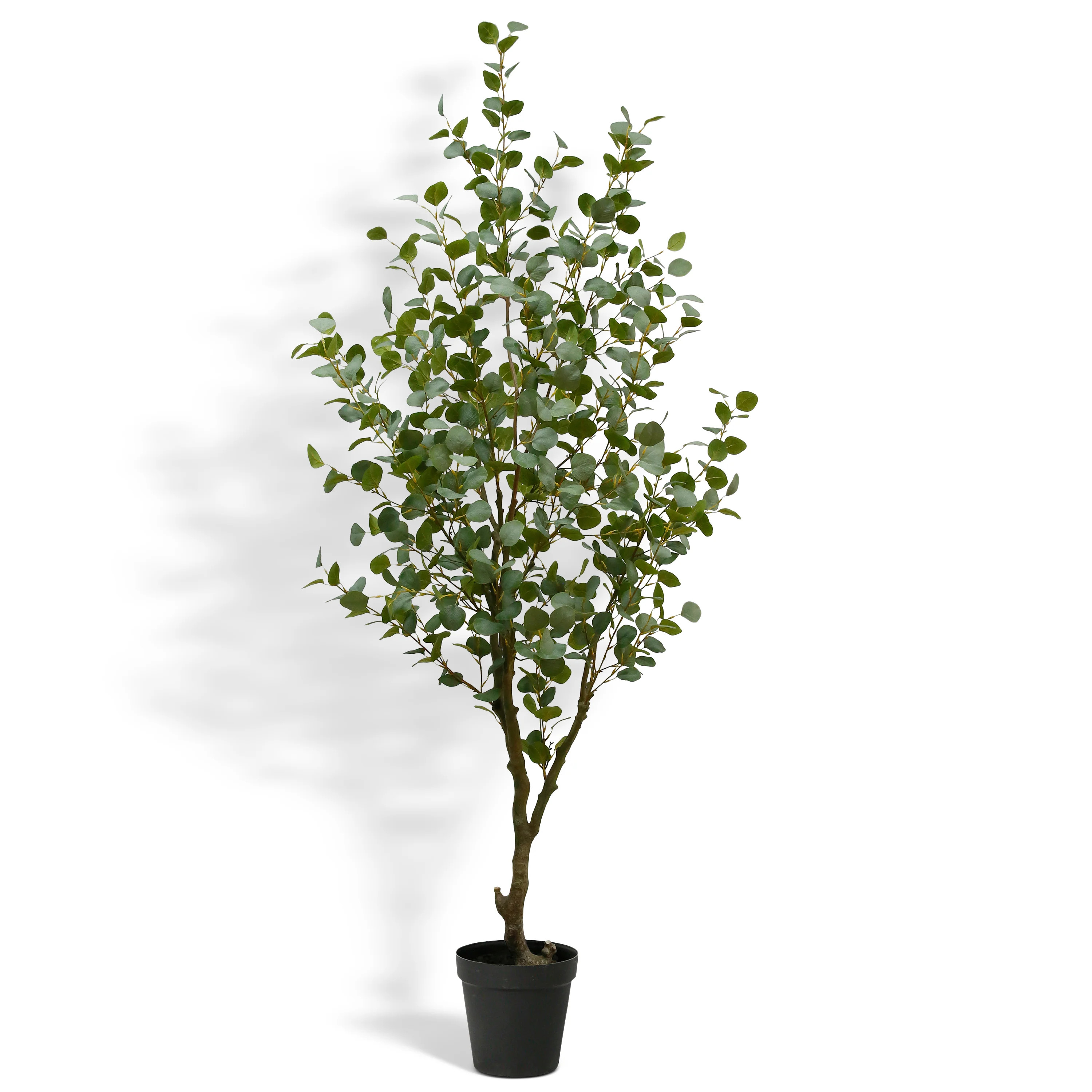 7' Artificial Eucalyptus Tree – Lifelike Greenery | CG Hunter