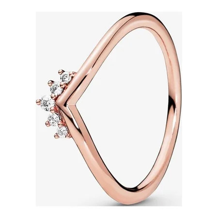 PANDORA Tiara Wishbone Ring Size 7.5 - 188282CZ-56 | Walmart (US)
