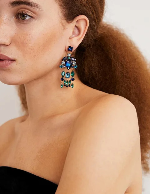 Jewel Chandelier Earrings | Boden (UK & IE)