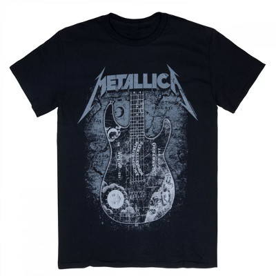 Mens Metallica Hammett Ouija Guitar T-Shirt - Medium | Target