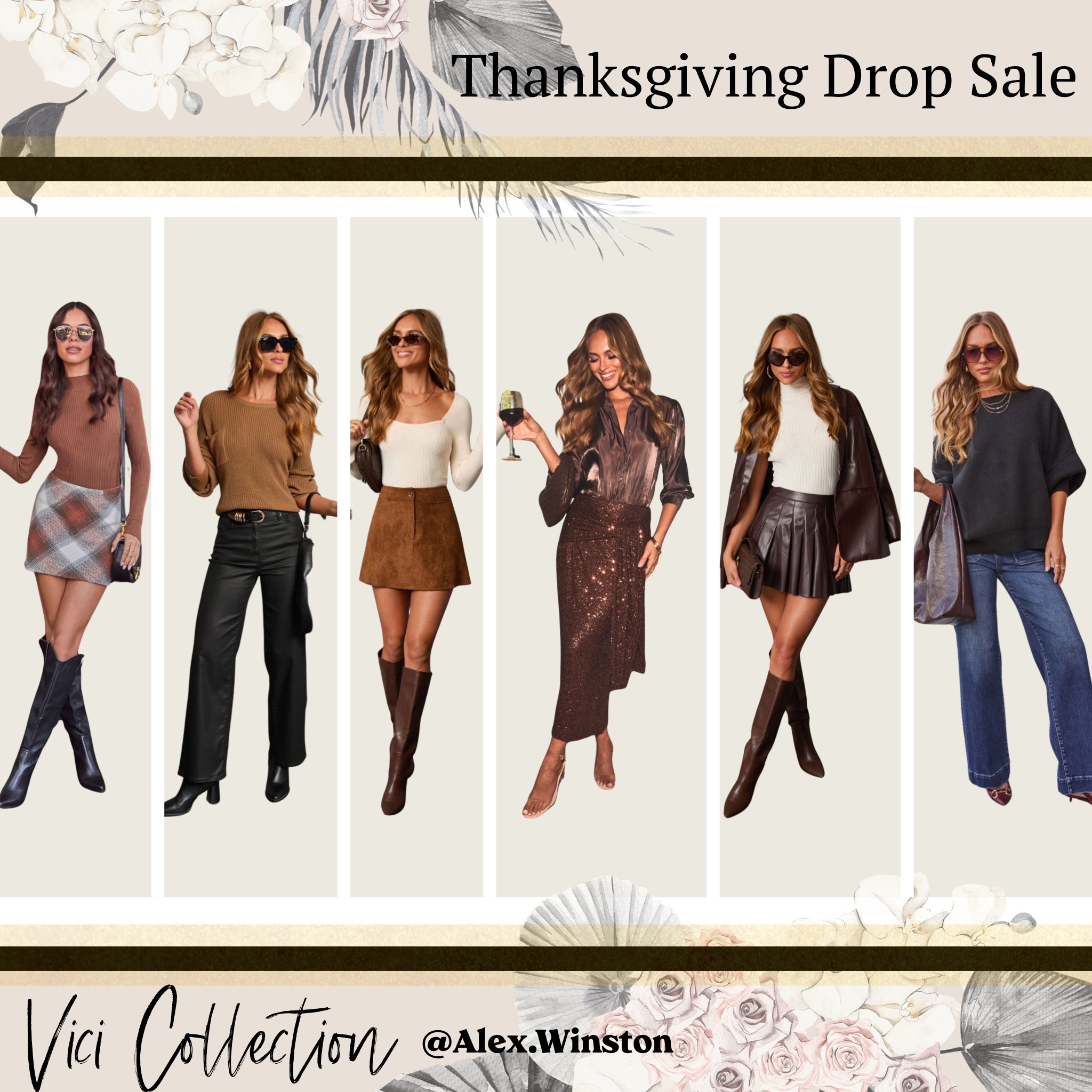 What are we wearing to the living room for Thanksgiving? Are you a dress up family or casually come as you are one? Whichever you prefer, VICI has a look for every comfort level! 🖤 

#vici #thanksgivingoutfit #fallstyle

#LTKSeasonal #LTKStyleTip #LTKHoliday