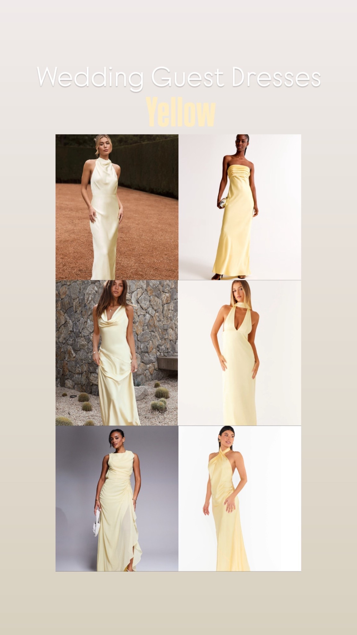 Wedding guest dresses.. YELLOW 🌼 

Summer
Spring
Wedding
Dress
Event



#LTKWedding #LTKStyleTip #LTKU