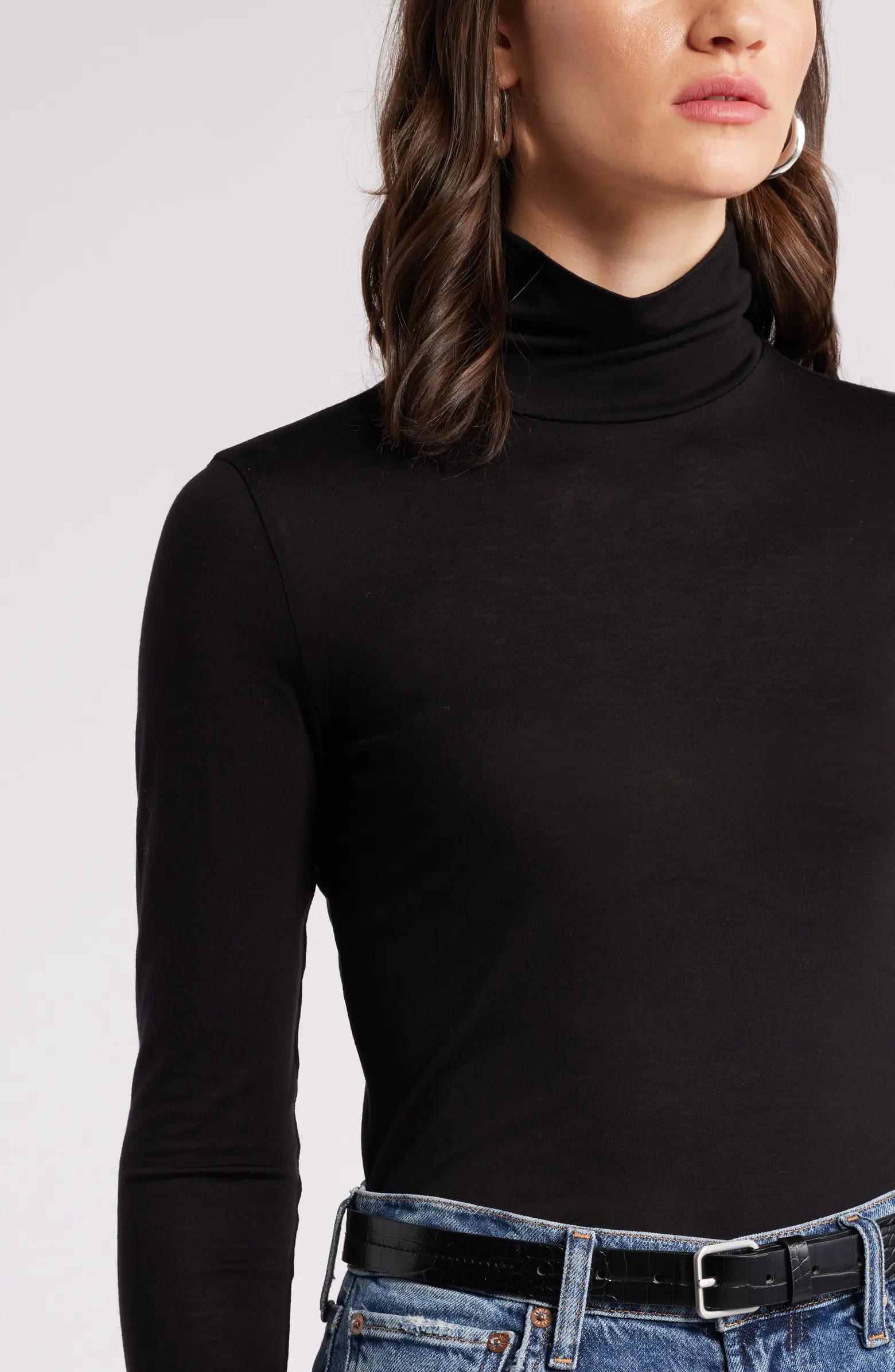 Nordstrom Lyocell & Wool Turtleneck | Nordstrom | Nordstrom