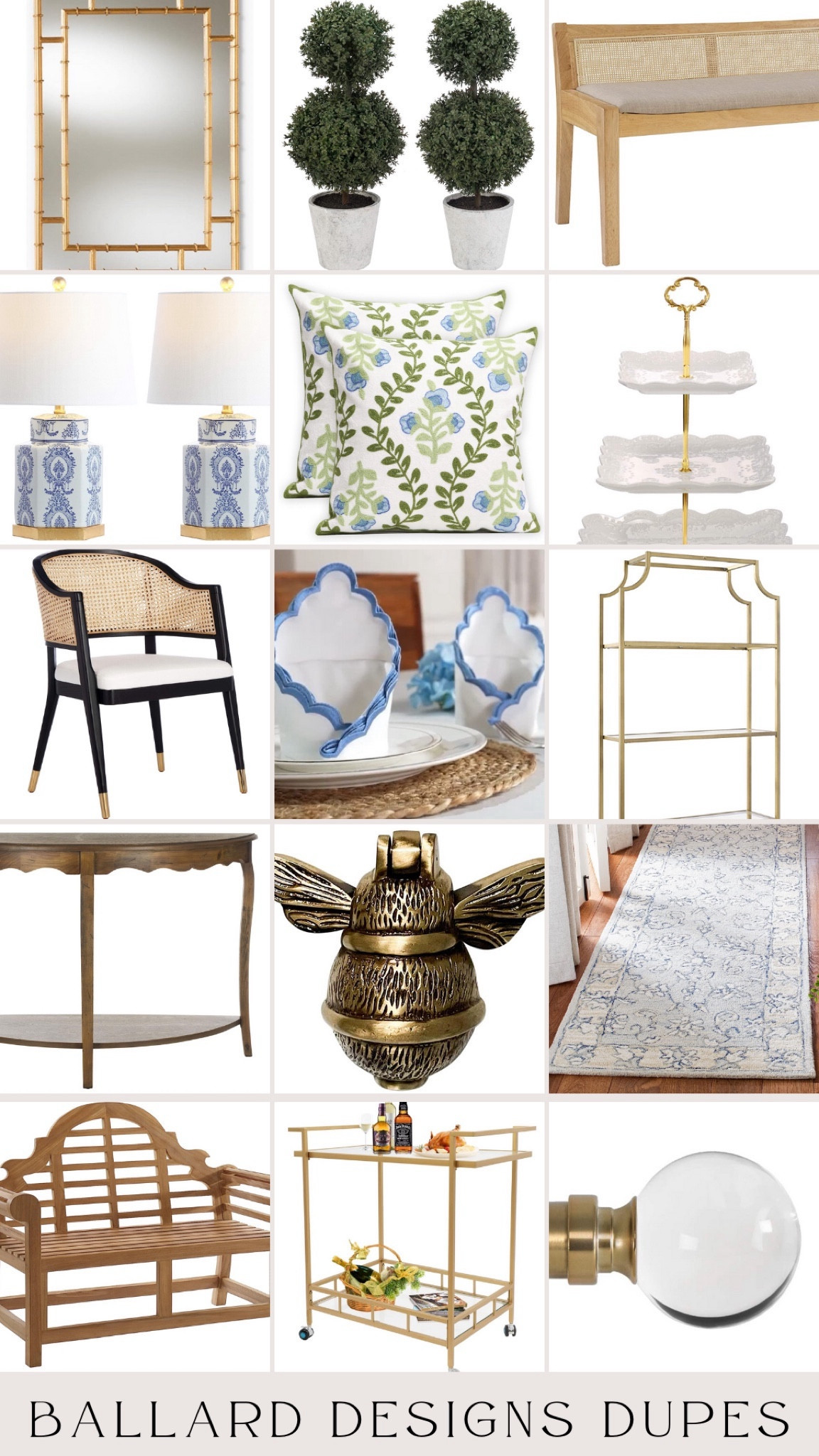 Ballard on a Budget - Dupes for Ballard Designs

#LTKhome #LTKstyletip #LTKMostLoved