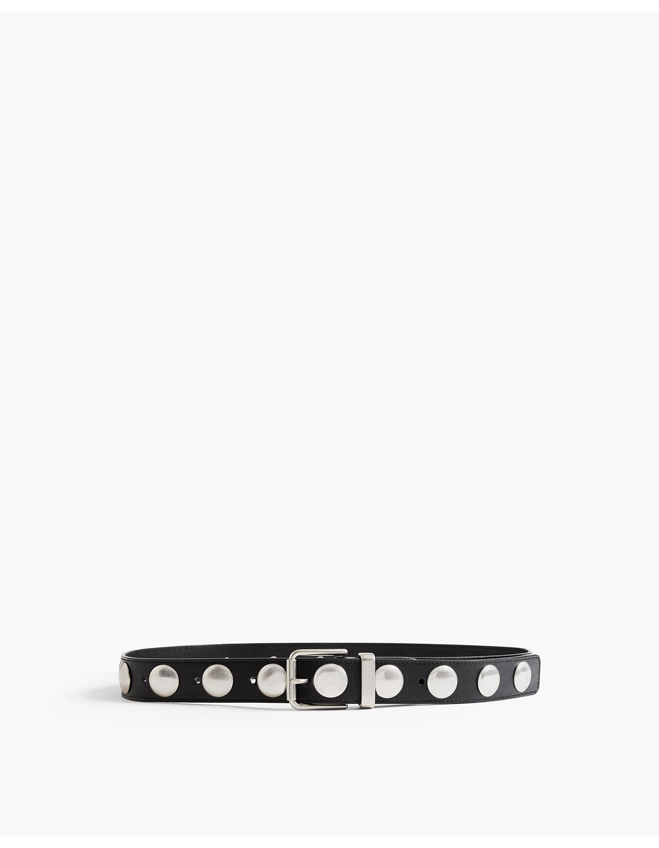 Studded Leather Belt | David Jones (Australia & New Zealand)