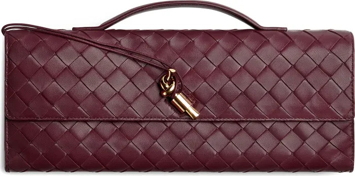 Long Andiamo Intrecciato Clutch Bag | Nordstrom