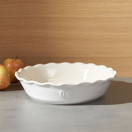 Click for more info about Emile Henry Modern Classic Sugar White Pie Dish