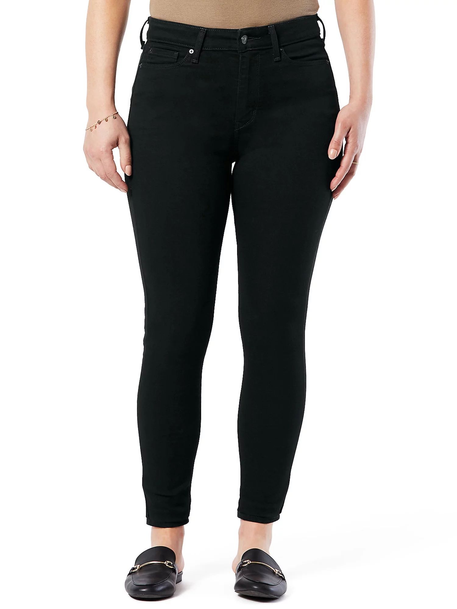 Signature by Levi Strauss & Co. Women's High Rise Skinny Jeans | Walmart (US)