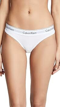 Calvin Klein Women's Modern Cotton Thong Panty | Amazon (US)