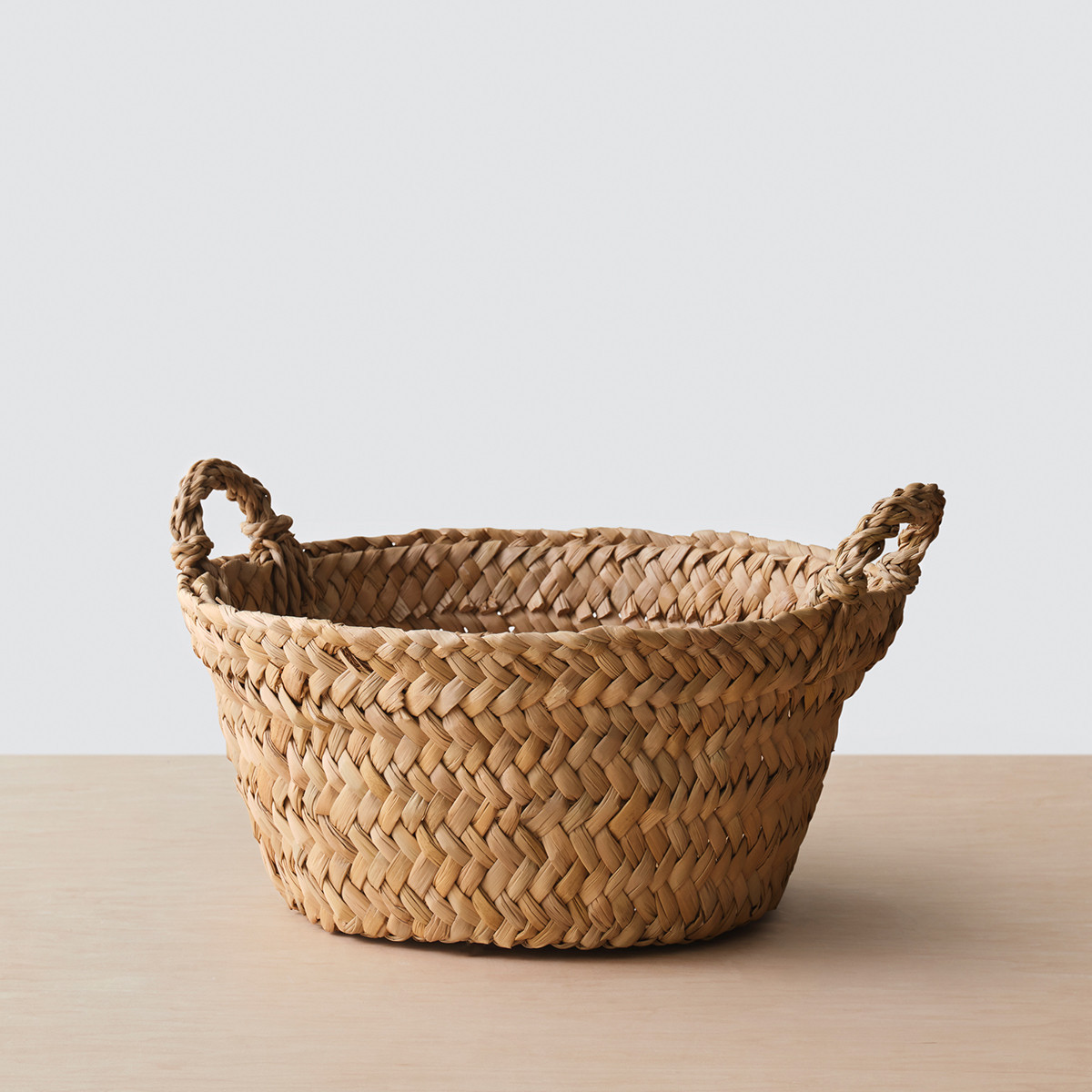 The Citizenry Small Totora Floor Basket | The Container Store