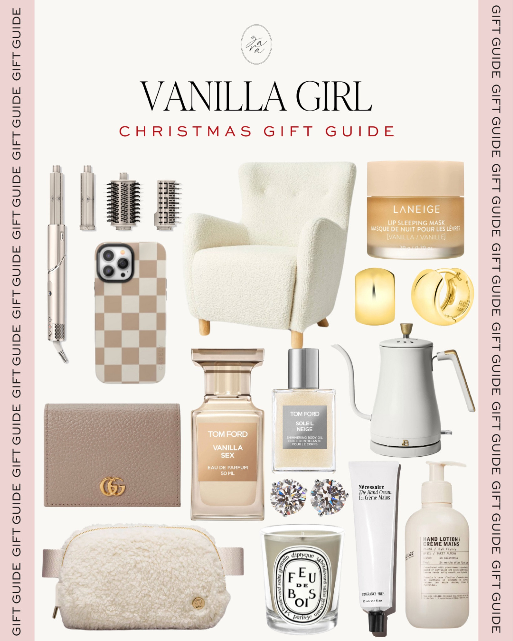 Vanilla girl gift guide 🤍💫 gift guide for her. Christmas gift ideas 

#LTKHoliday #LTKfindsunder50 #LTKGiftGuide