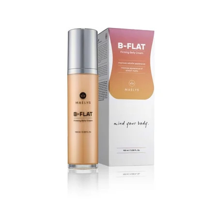 B-Flat Cellulite Stretch Marks Firming Cream | Belly Skin Treatment | Anti-Cellulite Stomach Lotion  | Walmart (US)