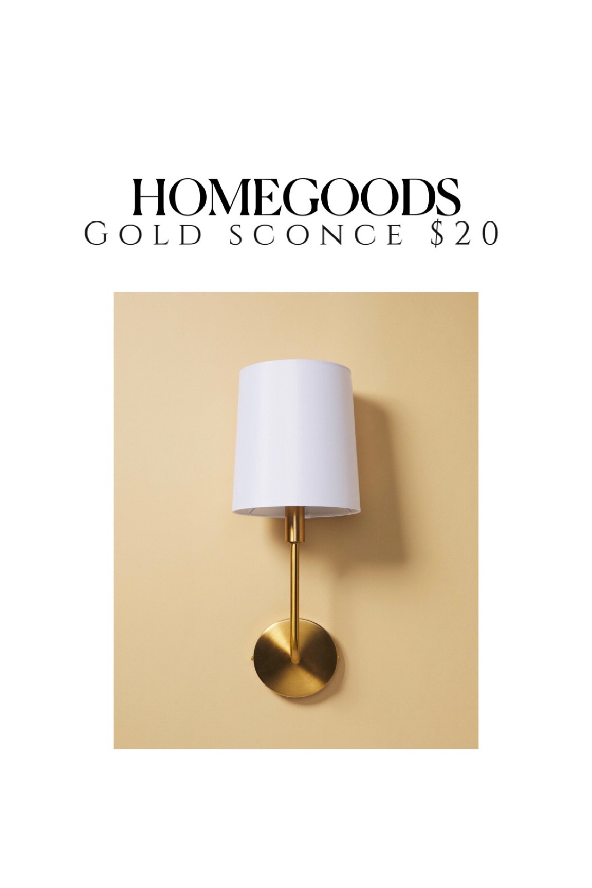 HomeGoods online store is shutting down this week! Last chance to shop online! gold sconce marked down to $20

#LTKsalealert #LTKstyletip #LTKhome
